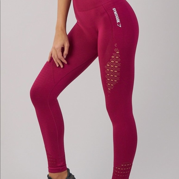 gymshark red seamless